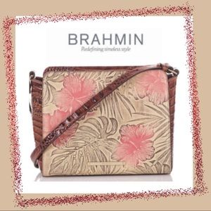 Brahmin Carrie Amina Crossbody in Pecan